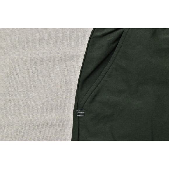 Adidas Men's Dark Green Golf Pants Straight Regular Size 34x30 Polyester - Picture 4 of 8